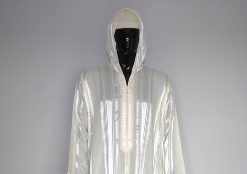 Moroccan Djellaba – Classic Off-White